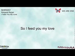 Eurovision 2013 | Norway: Margaret Berger - I Feed You My Love | Lyrics
