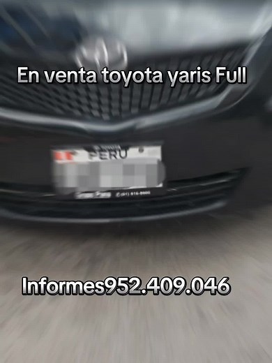 Toyota Yaris Full 2012 en Venta en Ayacucho