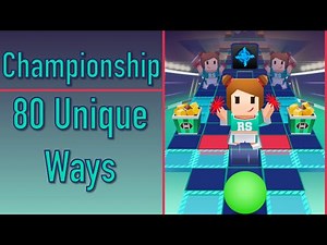 Rolling Sky Championship🎖 - 80 Unique Ways