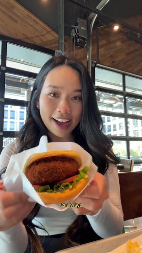 Delicious Mushroom Burger Review from Shake Shack