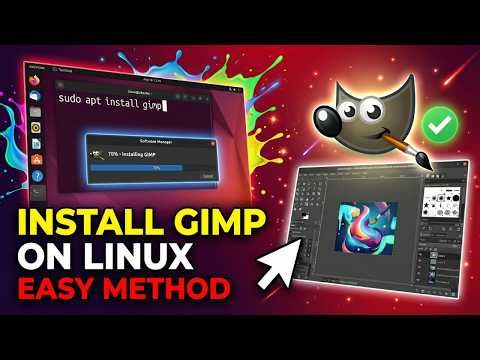 How to Install GIMP on Linux (Step-by-Step Guide)