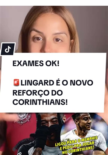 🚨CONFIRMOU! LINGARD É O NOVO REFORÇO DO CORINTHIANS! Confirmado até número de camisa e voando fisicamente ! MEU DEUS 🔥🔥 . . #corinthians #noticias #futebol