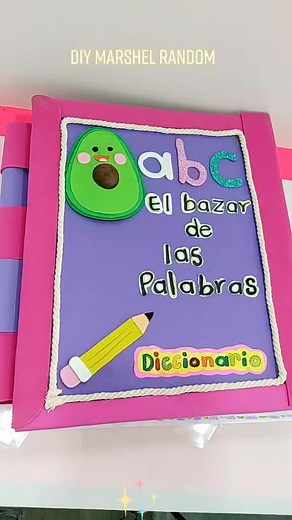 Cómo hacer un libro creativo en foami para niños