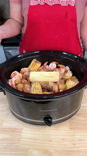 Try this Low County Boil in the Crockpot Treat yourself and your family to this Southern Georgia Classic! This video was produced by Kiera J and Network Media, LLC. | Family Style Cooking