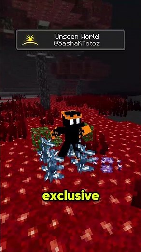 is this the creepiest dimension mod? (Unseen World) #minecraftmods