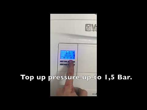How to repressurise vaillant boiler, Ecofit pure