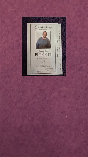 Home Homegoing Service Jimmy Lee Pickett | Nixon-Lewis Funeral Home and Cremation Services