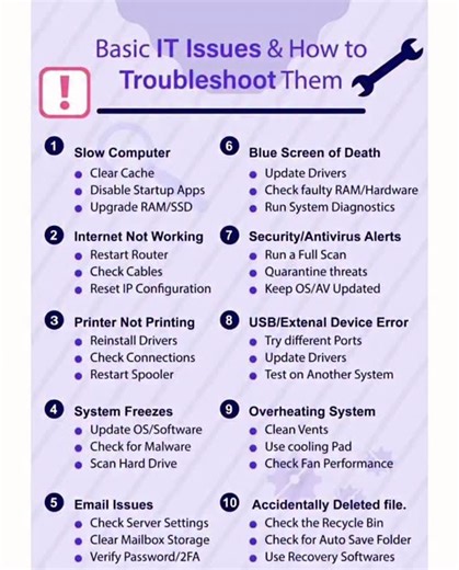 Microsoft Guy on Instagram: "IT Issues... #tech #pc #computer #technology #computerscience #windows #science #tips #college #laptop #trick #networking #network #device"