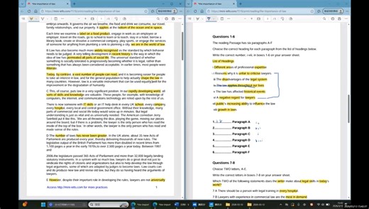 雅思阅读高分小技巧教学