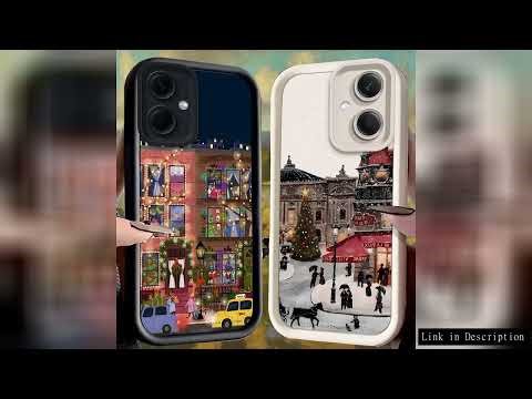 Christmas Street View Case for Xiaomi Redmi Note 14 13 12 Turbo 11S 4G 11 10 Pro Plus 9 14C 13C 12C