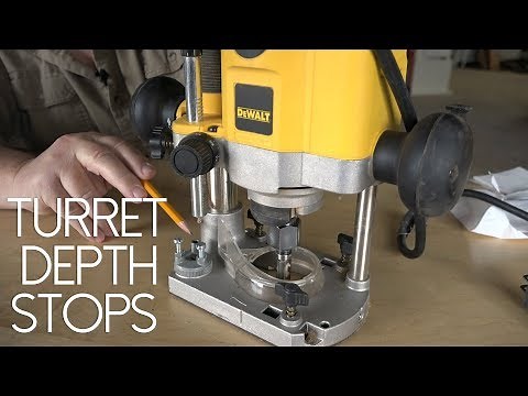 Exact Router Depth with Turret Depth Stops | Tricks of the Trade