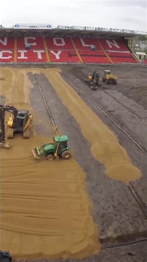 Spreading the Gravel Carpet | Solid Foundation for the Pitch #PitchConstruction #GravelCarpet