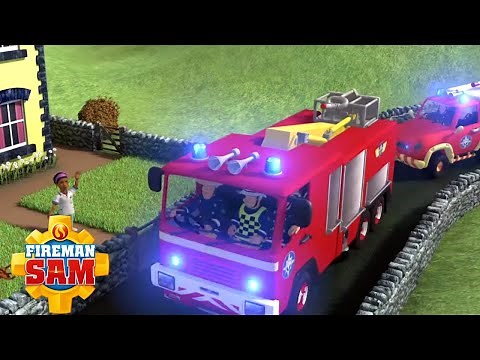 ​Fireman Sam Official | Fire Rescue at the Floods' House! | Jupiter in Action | Cartoons for Kids