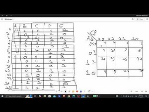 3-bit Odd Parity generator\\parity checker