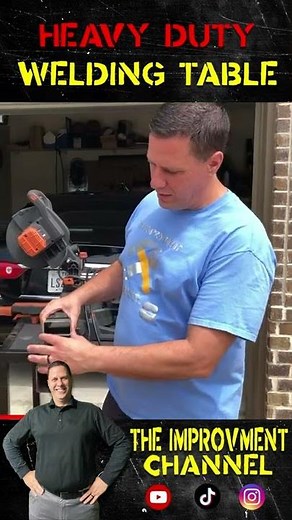 DIY Heavy Duty Welding Table