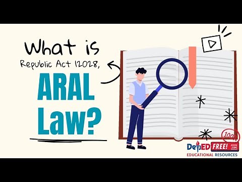 What is ARAL Law Republic Act RA 12028 |DepEd FREE Explainer