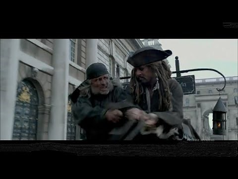 Jack Sparrow Escape from Royal Palace - [The Pirates of The Caribbean] - On Stranger Tides