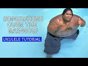 Somewhere Over the Rainbow - Ukulele Tutorial and Play Along