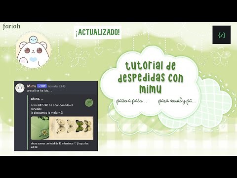 [no actualizado] / tutorial de discord • despedidas con mimu ♡ ( español ; para móvil y pc )