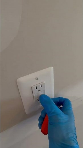 If your garage door isn't working, reset it's #gfci