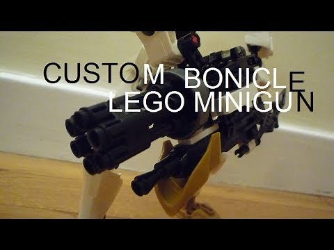 TUTORIAL | LEGO Bionicle/Buildable Figure MINIGUN