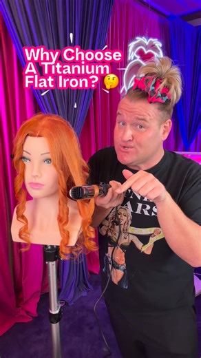 Jeremy Pugh | 💟 If your flat iron isn’t giving that SALON finish you’re hoping for then it might be time to try a titanium tool! That’s what most pro... | Instagram