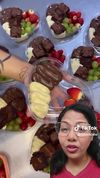 Ideas de emprendimiento con postres en forma de corazón transparente