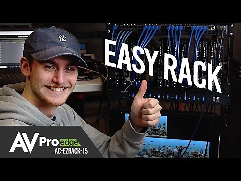 EZ Rack - How to Easily Install and Maintain HDMI Extenders with AVPro Edge