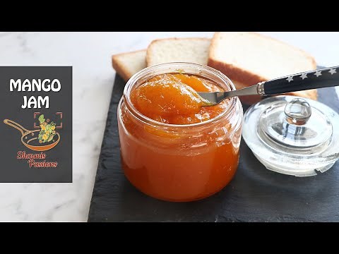 Mango Jam Recipe | 3 Ingredient Homemade Mango Jam