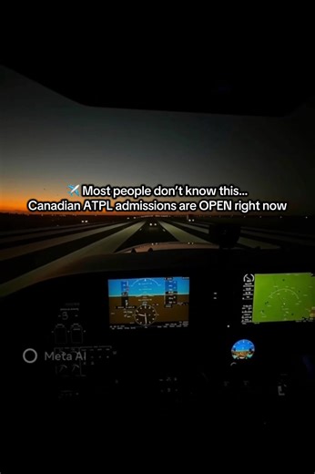 Integrated ATPL programs in Canada 🇨🇦✈️ are currently accepting applications. These are full-time, airline-focused pathways designed for students who want a faster route. ⚠️ Seats are limited ⚠️ Deadlines are strict ⚠️ Medical eligibility take time 💬 Comment “STUDENT” I’ll send you the list of schools deadlines. 💾 Save this so you don’t miss the intake #creatorsearchinsights #pilotsoftiktok #aviation #pilot #futurepilot