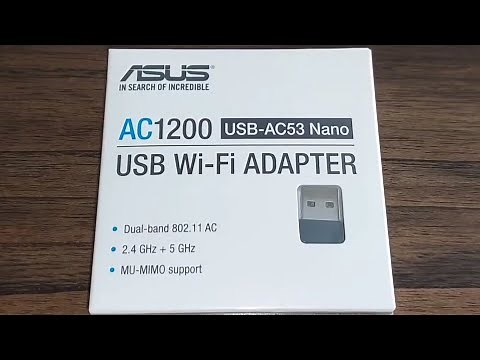 ASUS AC1200 USB-AC53 Nano USB Wi-Fi Adapter