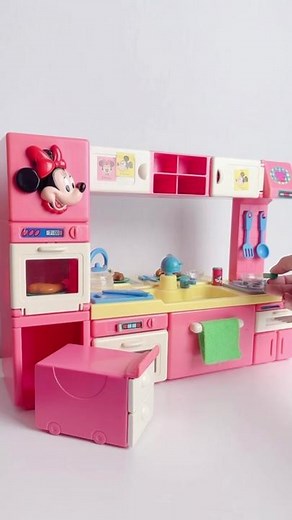 Disney Minnie Mouse Wooden Pretending Kitchen Toys - Tomy Japan