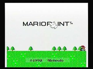 Mario Paint Intro