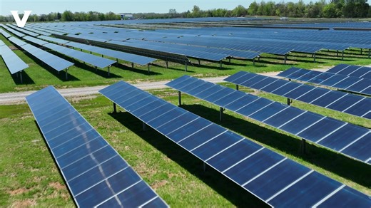 Vanderbilt University joined Silicon Ranch Corporation, Nashville Electric Service and Tennessee Valley Authority on April 11 to “flip the switch” on the Vanderbilt I Solar Farm, a 35-megawatt solar facility in Bedford County, Tennessee. Learn more about the partnership here: http://vu.edu/22kh- | Vanderbilt University