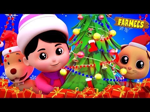 We Wish You A Merry Christmas | Christmas Carols | Christmas Songs | Nursery Rhymes with Farmees