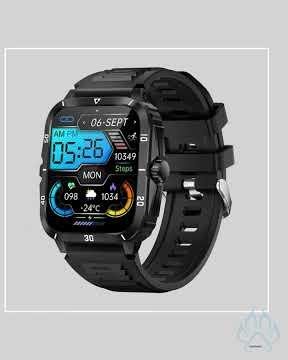 KT71 Smart Watch Bluetooth Calling | 430mAh Large Battery | 3ATM Waterproof | Outdoor Sports Read...