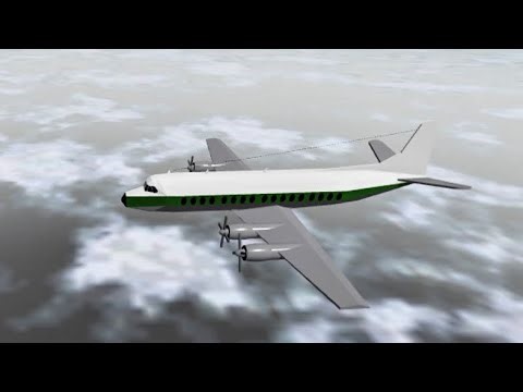 (Lost Over the Irish Sea) Aer Lingus Flight 712 Air crash Studios Crash Animation