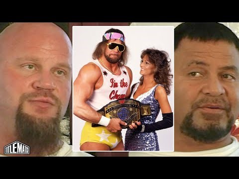 Warlord & Barbarian - How Randy Savage Treated Miss Elizabeth Backstage in WWF