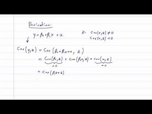 ECO375F - 6.1 - Instrumental Variables: Definition and Derivation of the Estimator