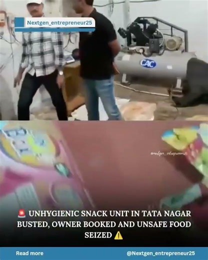 Tata Nagar Snack Scam EXPOSED! Unhygienic unit busted, owner arrested & unsafe food seized#hyderabad