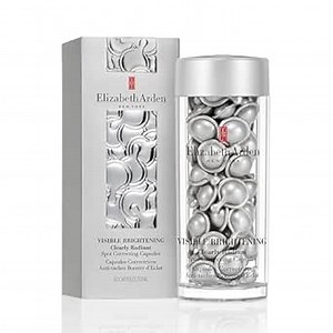 Elizabeth Arden Visible Brightening Clearly Radiant Dark Spot Corrector & Vitamin C Serum Capsules, Corrects Post-Acne Scars, Reduces Pores & Evens Skin Tone