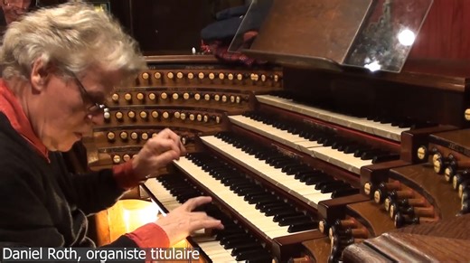 Daniel Roth, organiste titulaire at Saint-Sulpice, Paris 1985-2023, will be giving a recital at Pilgrim at 2:30pm, this Sunday 23 November. Daniel Roth’s story is intimately linked to the name of Aristide Cavaillé-Coll, the great 19th century French organ builder who almost single handedly invented French romantic organ music, and launched the extraordinary tradition of 19th, 20th and 21st century French organ music, encompassing names such as Franck, Widor, Vierne, Dupré, Duruflé, Langlais, Mes