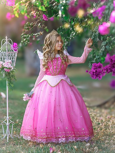 Aurora Dress up Costume: Princess Boutique Dress Gown - Etsy