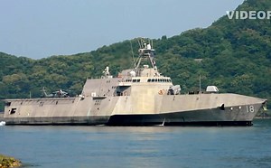【美国海军】独立级濒海战斗舰“查尔斯顿”号（LCS-18）佐世保海军基地入港（2022/7）