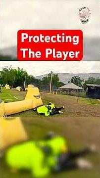 Player’s Mask Comes Off During Game #paintball