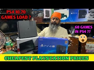 PS4 GAMES LOADED IN 10.70? AMAZING PRICES OF PLAY STATION IN CHANDNI CHOWK