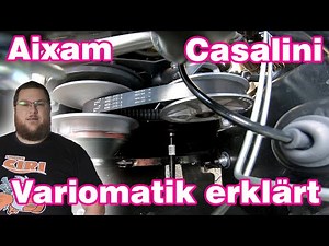 Erklärungsversuch Variomatik Leichtkraftfahrzeug - GAMMA Fahrzeuge