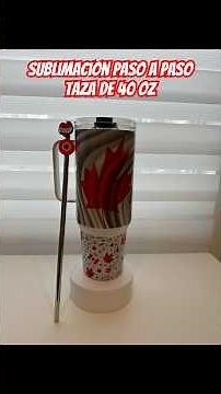 Learn how to sublimate a 40oz mug in the oven, step by step, my tricks #sublimation #40ozmug