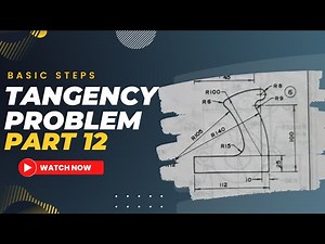 TANGENCY PROBLEMS IN |TECHNICAL DRAWING|