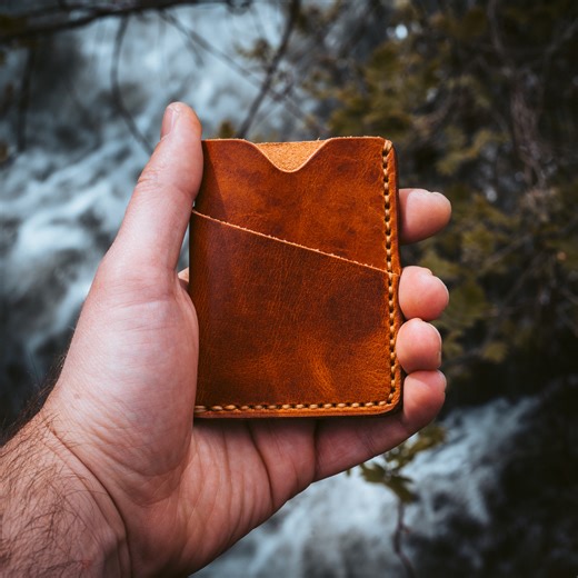 Making a Leather Card Wallet